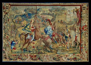 The History of Scipio: The Battle on the Plateau, Fourth Piece of the Tapestry