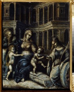 The Holy Family with Saint Catherine
