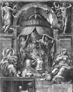 St. Peter between Church and Eternity, Raphael Rooms