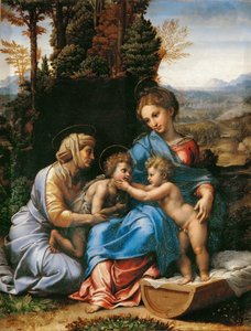 The Holy Family with John the Baptist as a Boy and Saint Elizabeth