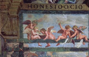 The Rustic Banquet (detail) by Giulio Romano
