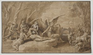 Venus Mourning the Death of Adonis