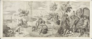 Apollo and Marsyas by Giulio Sanuto