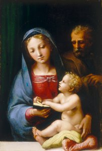 Holy Family by Giulio attr. to Romano