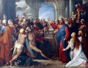The Raising of Lazarus, by Giuseppe Cesari