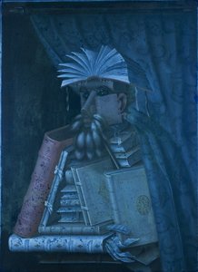 The Librarian by Giuseppe Arcimboldo