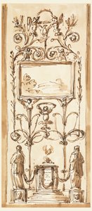 Decoration of a Panel by Giuseppe Barberi