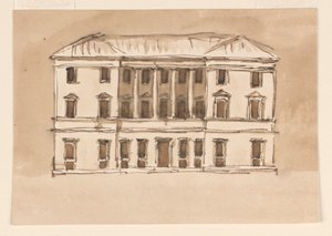 Elevation of a Town Mansion
