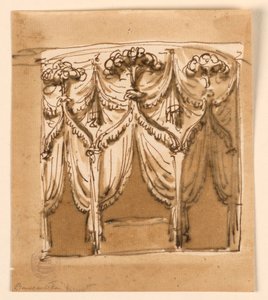 Elevation of an Alcove by Giuseppe Barberi