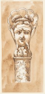 Head of a Walking Stick by Giuseppe Barberi