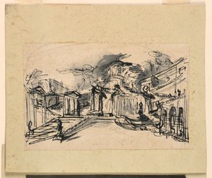 Stage Design: Palace Architecture by Giuseppe Barberi