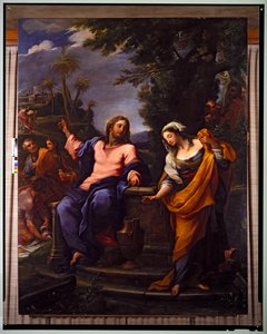Christ and the Woman of Samaria by Giuseppe Bartolomeo Chiari