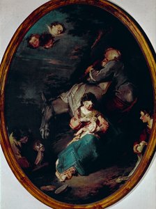 Rest on the Flight into Egypt by Giuseppe Bazzani
