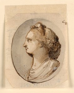 Bust Portrait of a Classical Woman