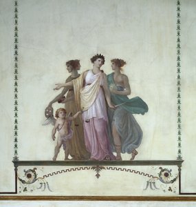 Allegory of comedy, justice and truth by Giuseppe Borsato