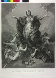Assumption of the Blessed Virgin Mary by Giuseppe Bortignoni