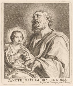 Saint Joachim and the Infant Virgin Mary by Giuseppe Bottani
