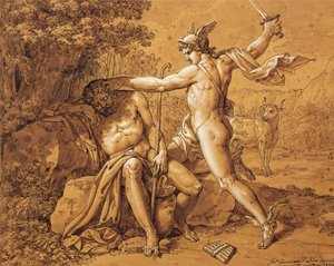 Mercury Killing Argus to Rescue the Nymph