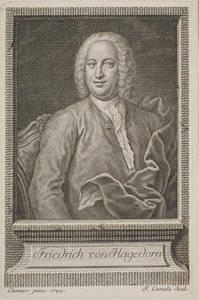 Friedrich von Hagedorn by Giuseppe Canale