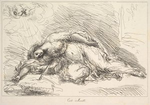 Woman Slain with Sword by Giuseppe Canale