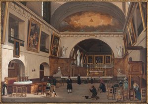 Interior of the Church of Saint-Jean-Saint-François