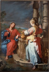 Jesus and the Samaritan by Giuseppe Castiglione