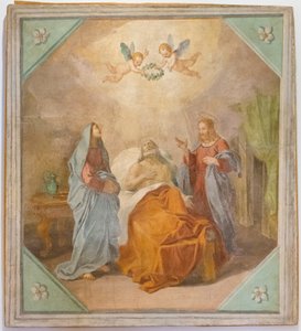 Death of St Joseph by Giuseppe Craffonara