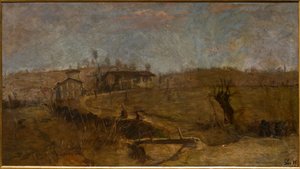 Landscape of Savignano by Giuseppe Graziosi