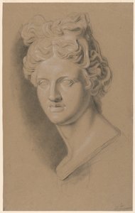 Academic Study of a Cast of a Classical Female Bust