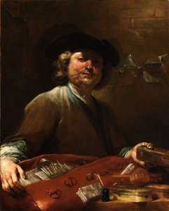 The Postman by Giuseppe Maria Crespi