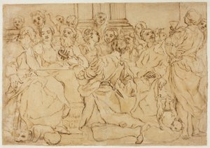Study for the Marriage at Cana