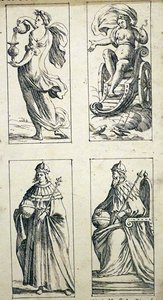 17th Century tarot cards by Giuseppe Maria Mitelli by Giuseppe Maria Mitelli