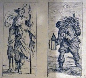 17th Century tarot cards by Giuseppe Maria Mitelli by Giuseppe Maria Mitelli