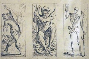 17th Century tarot cards by Giuseppe Maria Mitelli
