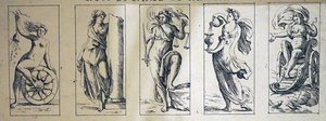 17th Century tarot cards by Giuseppe Maria Mitelli