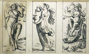 17th Century tarot cards by Giuseppe Maria Mitelli