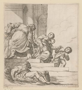 Queen Vashti is Banished by Giuseppe Maria Mitelli