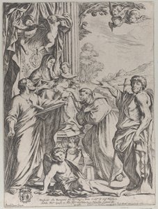 The Virgin Enthroned with Three Saints