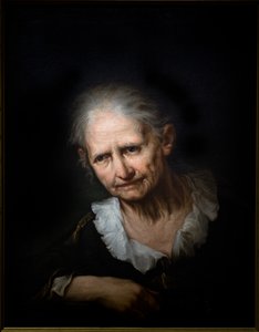 Old Woman in Prayer by Giuseppe Nogari