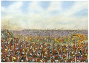 Battle of Adrianople by Giuseppe Rava