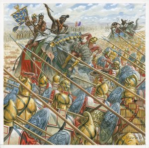 Battle of the Hydaspes by Giuseppe Rava
