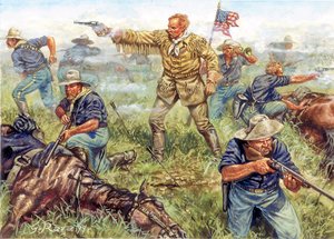 The Last Battle of George Armstrong Custer at the Battle of Little Big Horn by Giuseppe Rava