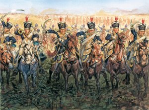 Napoleonic Wars: English Cavalry Charging