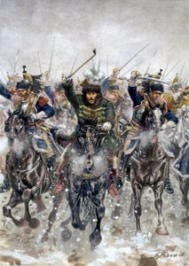 Prussia and Poland Campaign: Joachim Murat at the Battle of Eylau by Giuseppe Rava
