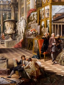 Roma Antica, circa 1754/57 by Giuseppe & Salvi Nicola (1697-1751) Pannini