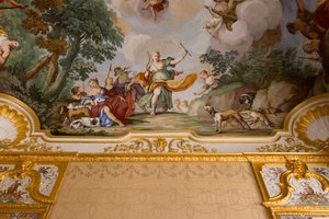 Representations of the Myth of Diana by Giuseppe and Valeriani Domenico Valeriani