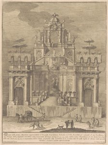 The Prima Macchina for the Chinea of 1778: A Countryside Belvedere with Hercules and Antaeus
