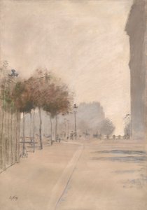 View of Paris by Giuseppe de Nittis