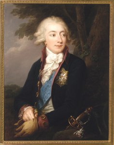 Count Antoni Jozef Lanckoronski by Giuseppe or Josef Grassi