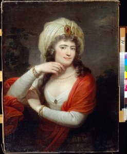 Portrait of Alexandra Branicka (née Engelhardt)